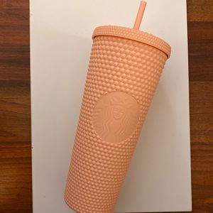 Starbucks Studded Matte Pink Tumbler